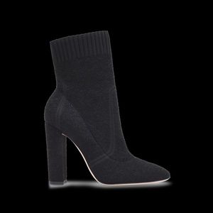 gianvito rossi knit booties